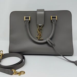 Saint Laurent Leather Top Handle Bag